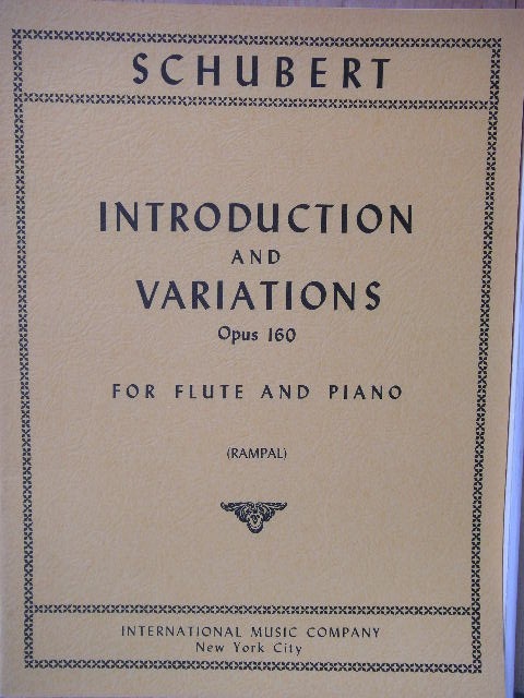 Introduction and Variations Op. 160