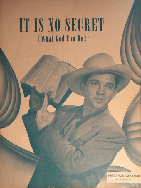It Is No Secret (What God Can Do)