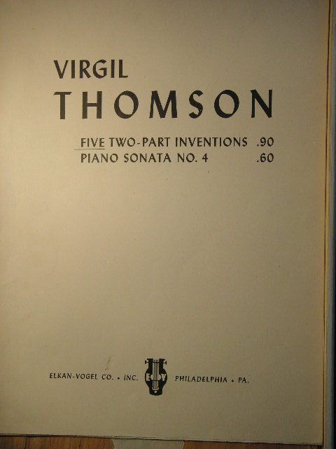 Five Two-Part Inventions