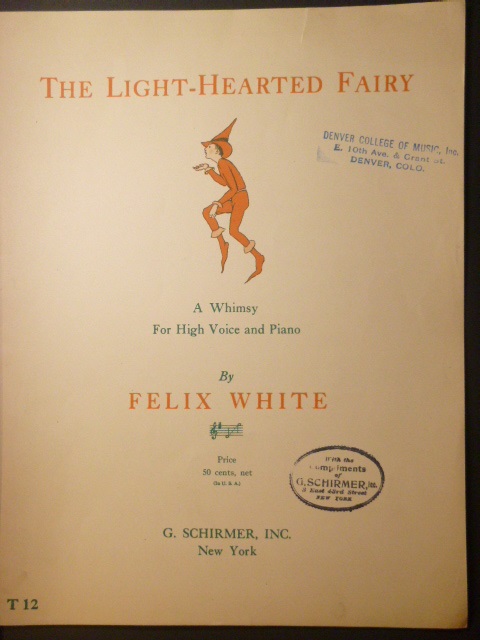 The Light-Hearted Fairy (A Whimsy)