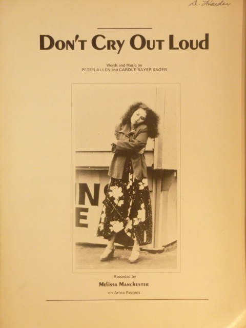 Don't Cry Out Loud