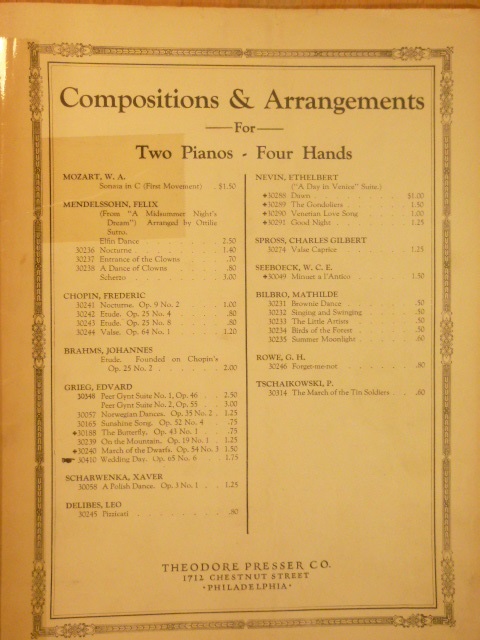 Wedding Day Op. 65 No. 6