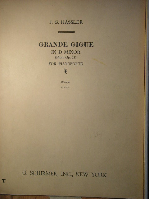 Grand Gigue in D Minor Op. 13