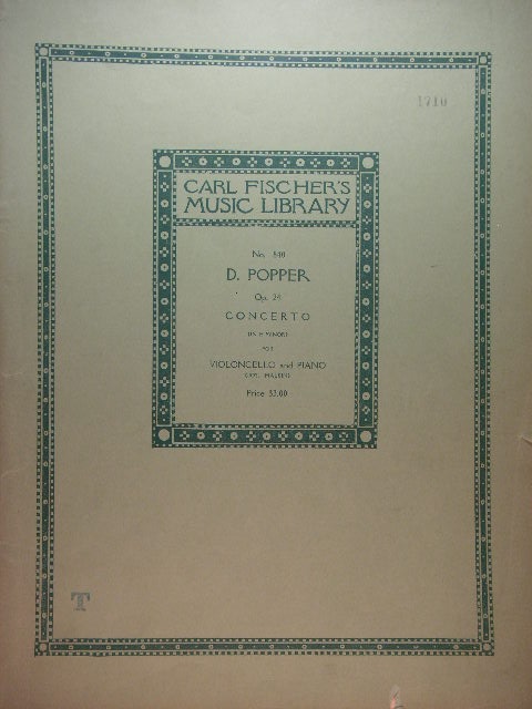 Concerto for Violincello and Piano Op. 24