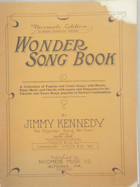 ALBUM: Wonder Song Book