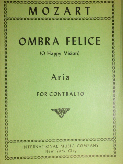 Ombra Felice (O Happy Vision)