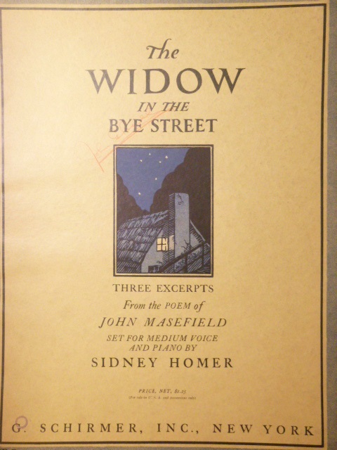 The Widow in the Bye Street