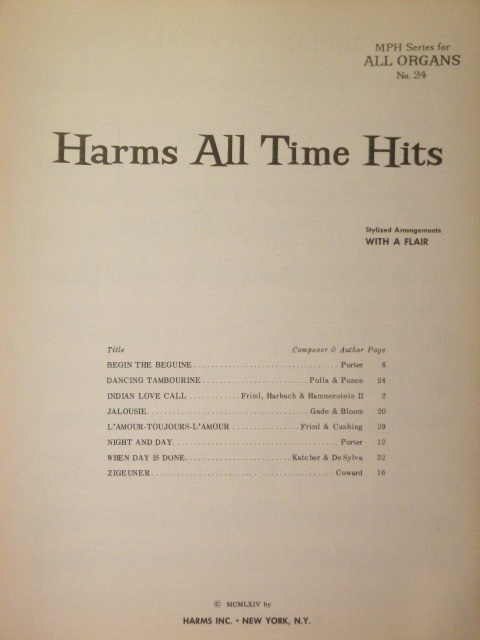 ALBUM: Harms All Time Hits