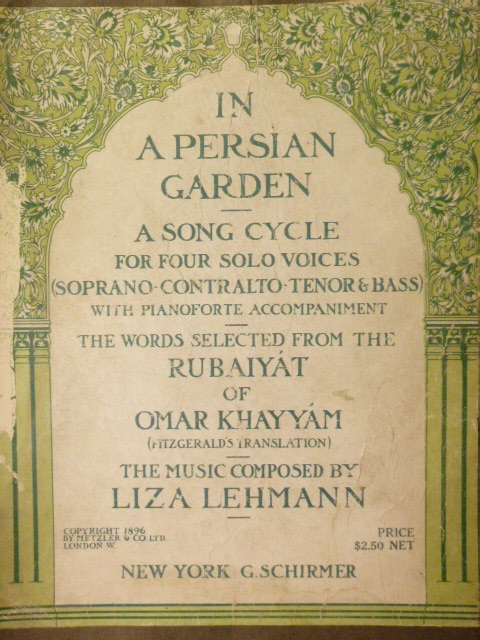 In a Persian Garden (Song Cycle)