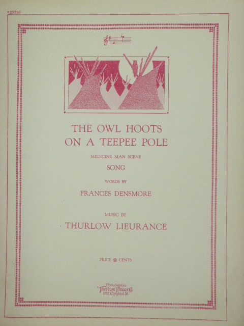 The Owl Hoots On A Teepee Pole