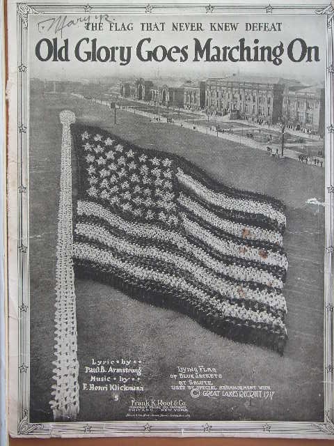 Old Glory Goes Marching On