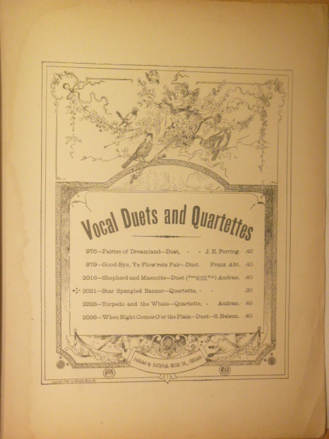 Star Spangled Banner-Quartette