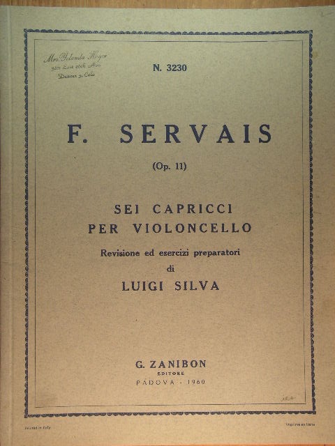 Sei Capricci Op. 11