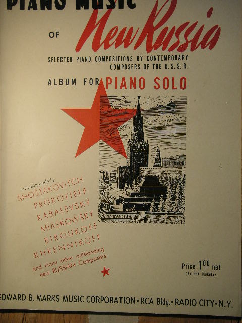Piano Music of New Russia