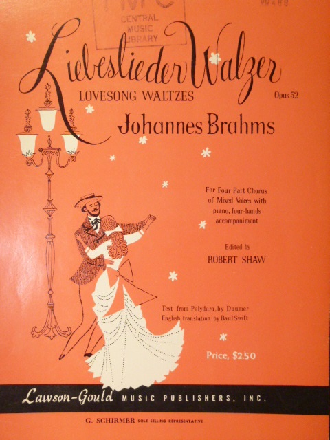 Liebeslieder Waltzes Op. 52