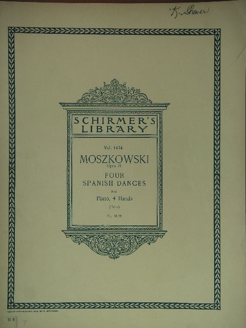 Four Spanish Dances Op. 21