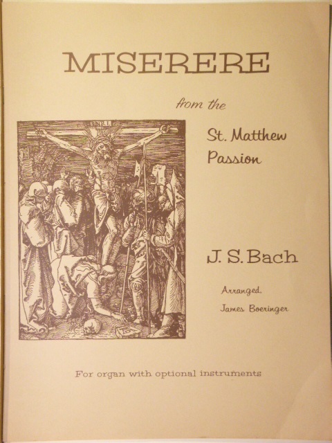Miserere (from St. Matthew Passion)