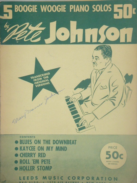 Five Boogie Woogie Piano Solos