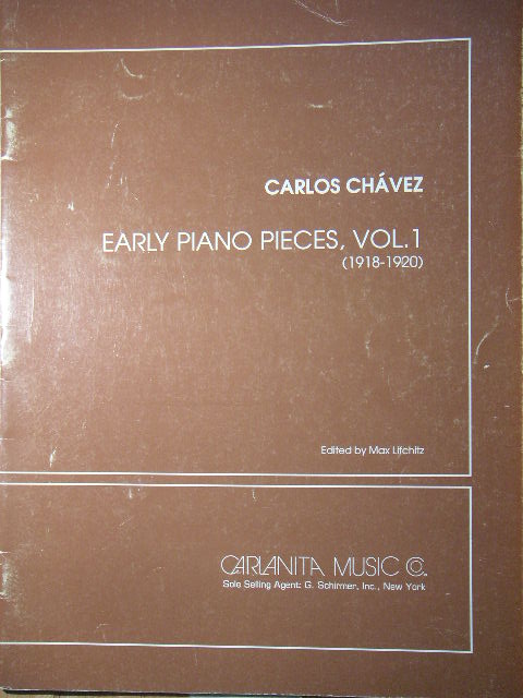 Early Piano Pieces, Vol.1 (1918-1920)