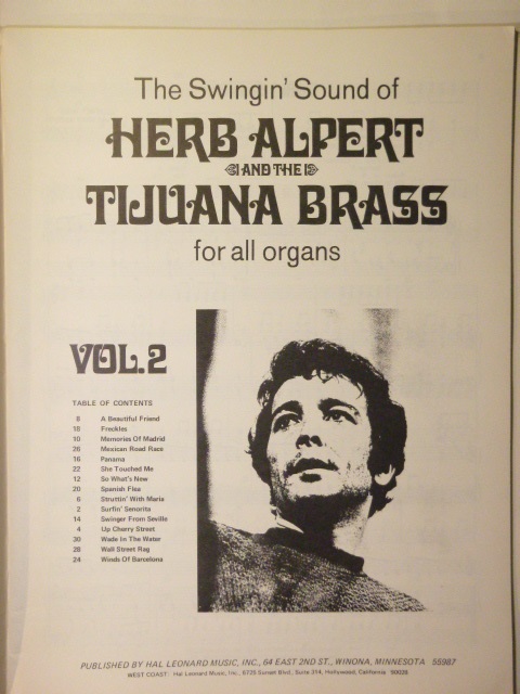 ALBUM: Herb Alpert and the Tijuana Brass