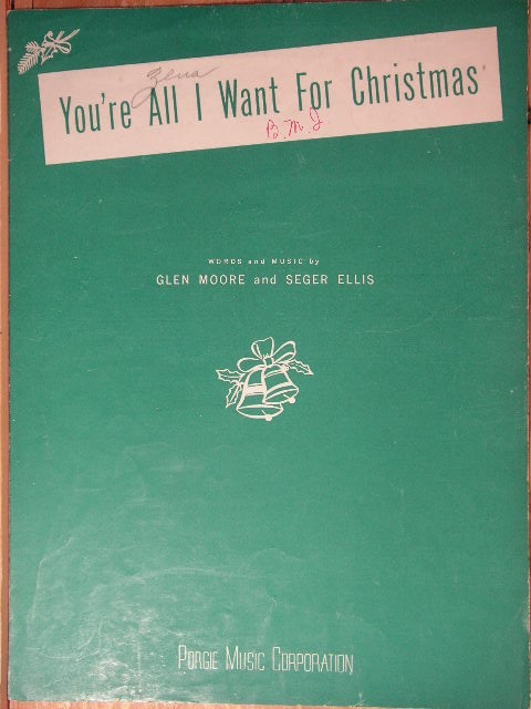 You're All I Want for Christmas