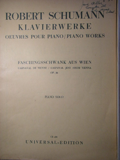 Carnival Jest from Vienna, Op. 26
