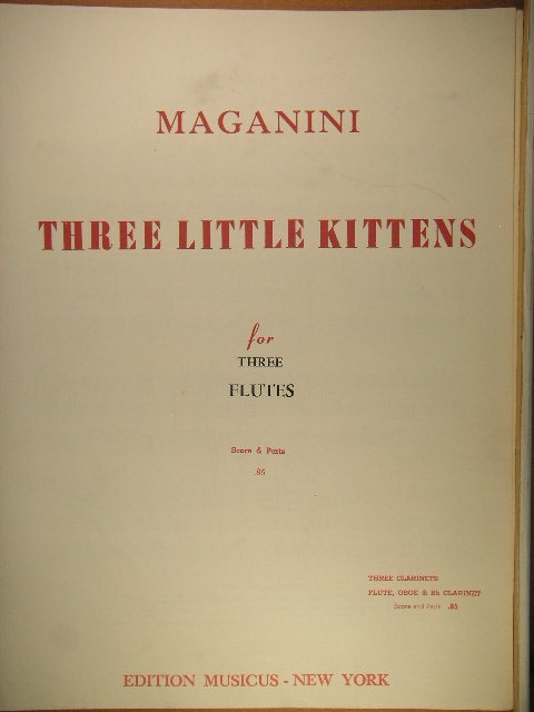Three Little Kittens