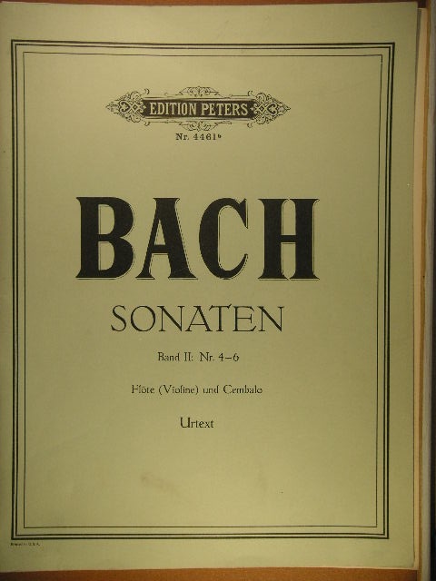FOLIO: Sonatas for Flute (Violin) and Cembalo Vol. 2