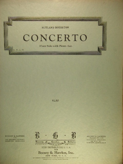 Concerto for Flute and Strings