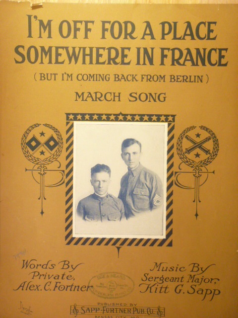 I'm Off For A Place Somewhere In France