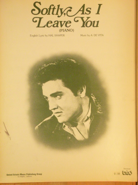 Softly, As I Leave You