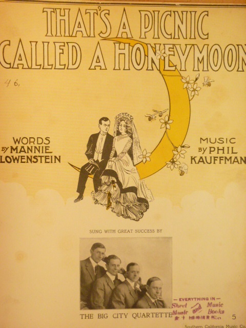That's A Picnic Called A Honeymoon