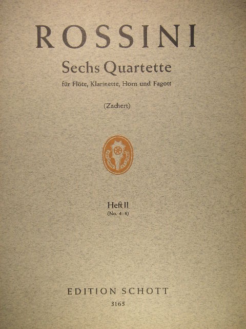 Sechs Quartette Volume 2