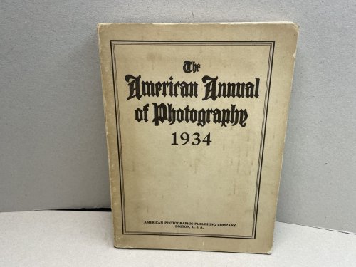 The American Annual of Photography 1934