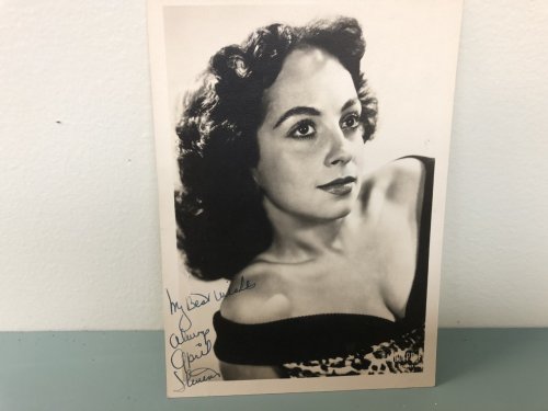 APRIL STEVENS Signed Photo