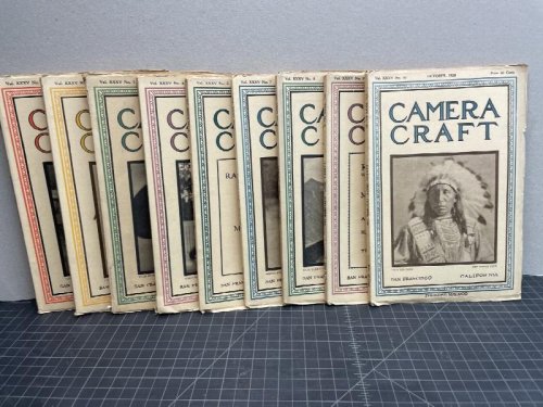 CAMERA CRAFT ( nine issues )