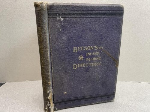 BEESON'S INLAND MARINE DIRECTORY 1894
