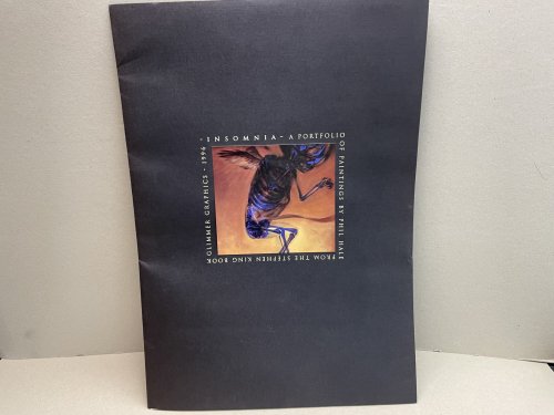STEPHEN KING'S INSOMNIA ( limited edition portfolio of only 400 signed & numbered print )