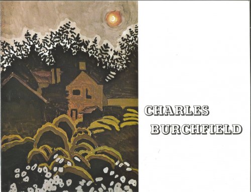 Interpretations of Nature an Exhibition and Sale of Early Watercolors By Charles Burchfield