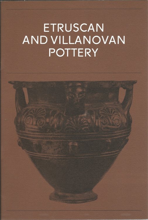 ETRUSCAN AND VILLANOVAN POTTERY