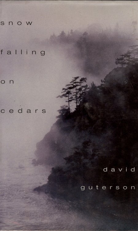 SNOW FALLING ON CEDARS