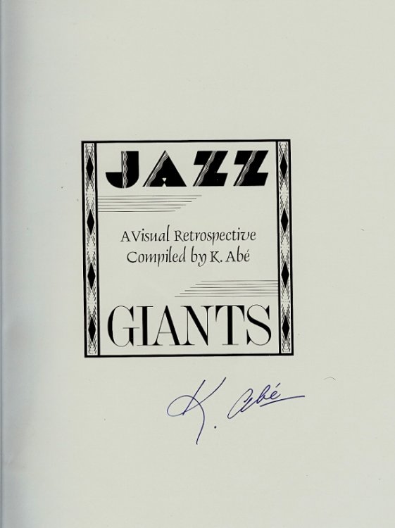 JAZZ : A Visual Retrospective ( signed )