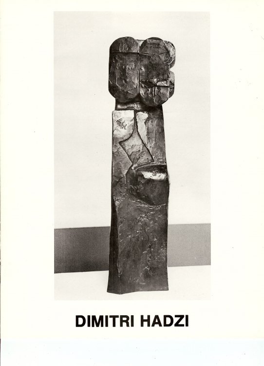 DIMITRI HADZI : Recent Sculptures