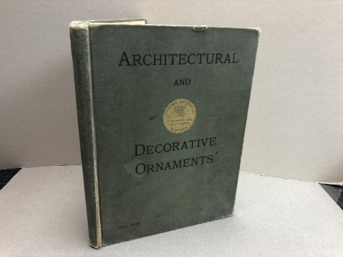 ARCHITECTURE AND DECORATIVE ORNAMENTS : The General Catalogue of Jacobson & Co.
