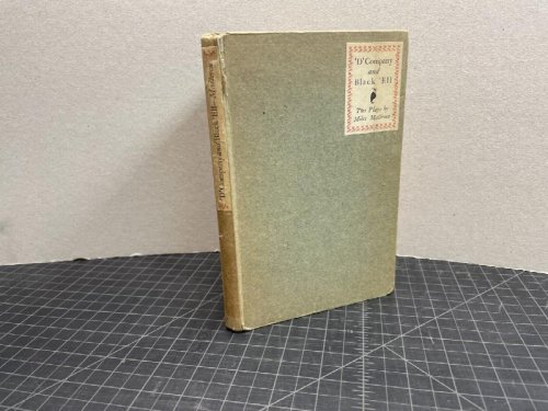 ' D ' COMPANY AND BLACK ' EII : Two Plays ( signed & dated )