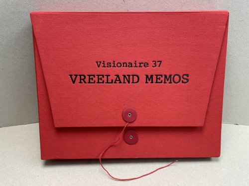 VISIONAIRE 37: Vreeland Memos