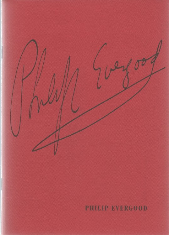 PHILIP EVERGOOD : A Tribute PH::
