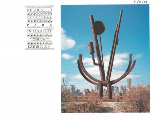 SCULPTURE , WALK ON , SIT ON , GO THROUGH : Socrates Sculpture Park