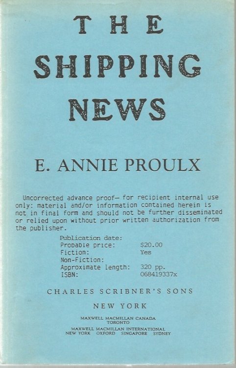 THE SHIPPING NEWS