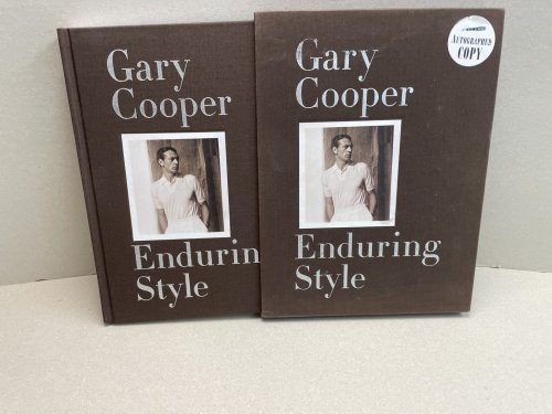 GARY COOPER : Enduring Style ( signed )